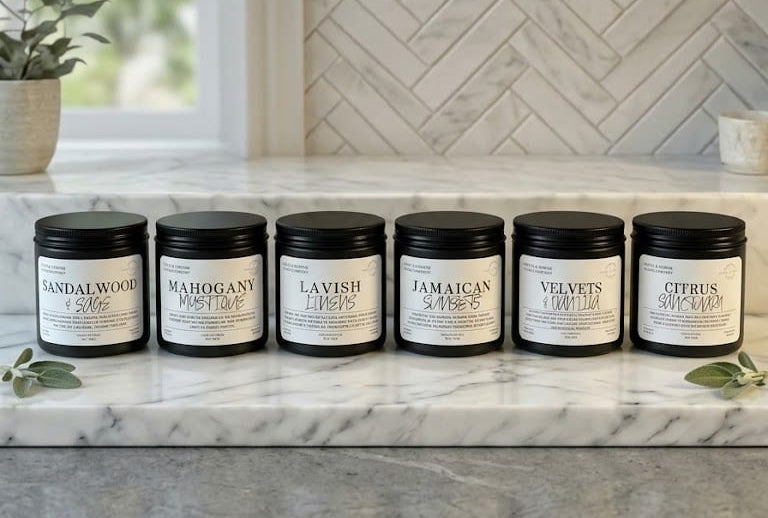 Lavish Linens Candle