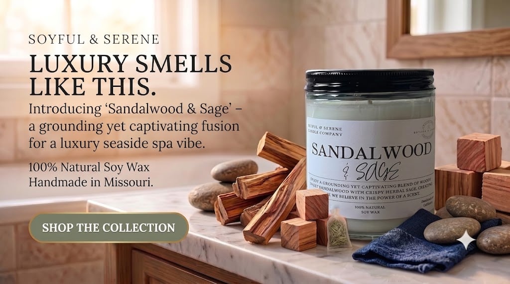 Sandalwood & Sage Candle