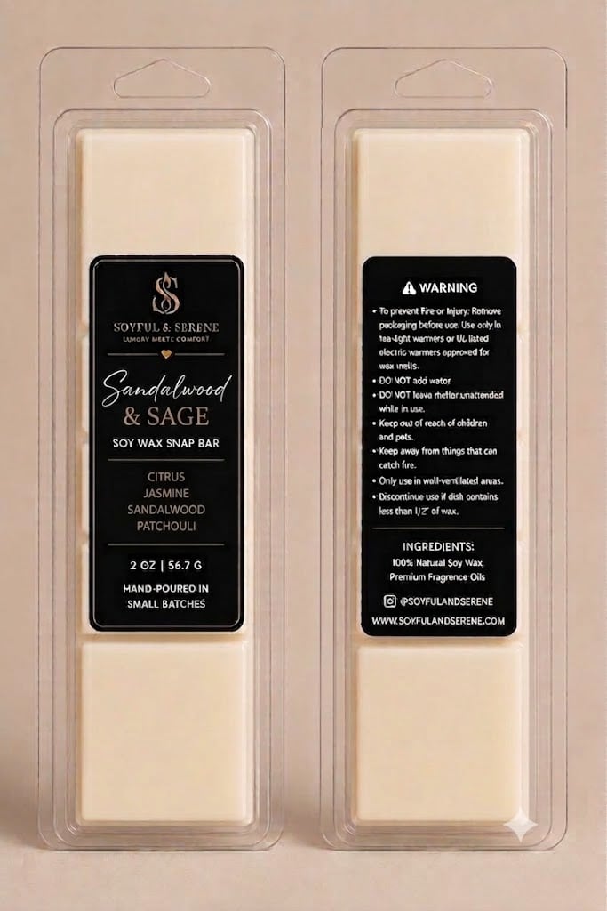 Sandalwood & Sage Wax Melts
