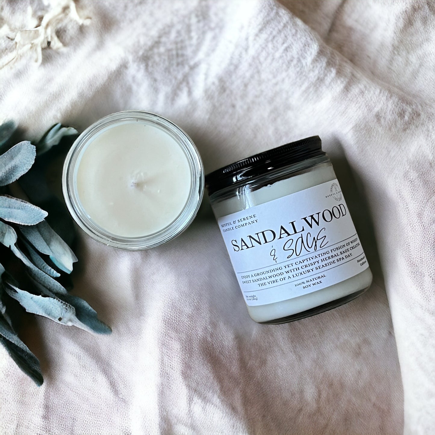 Sandalwood & Sage Candle