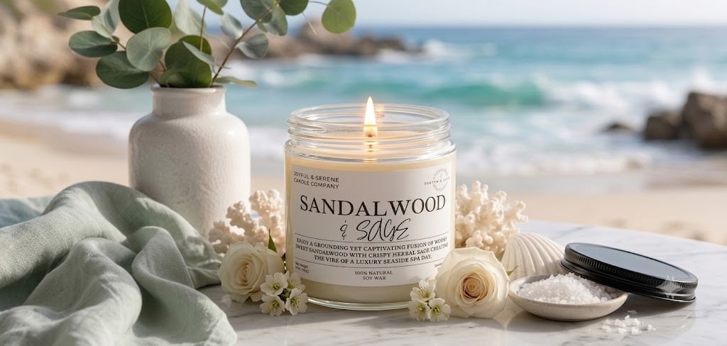 Sandalwood & Sage Candle