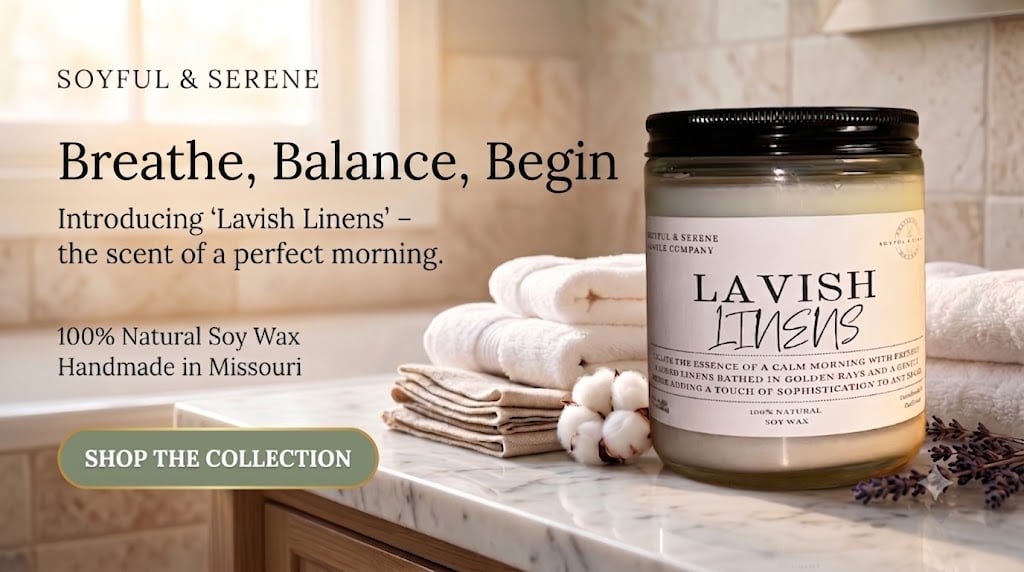 Lavish Linens Candle