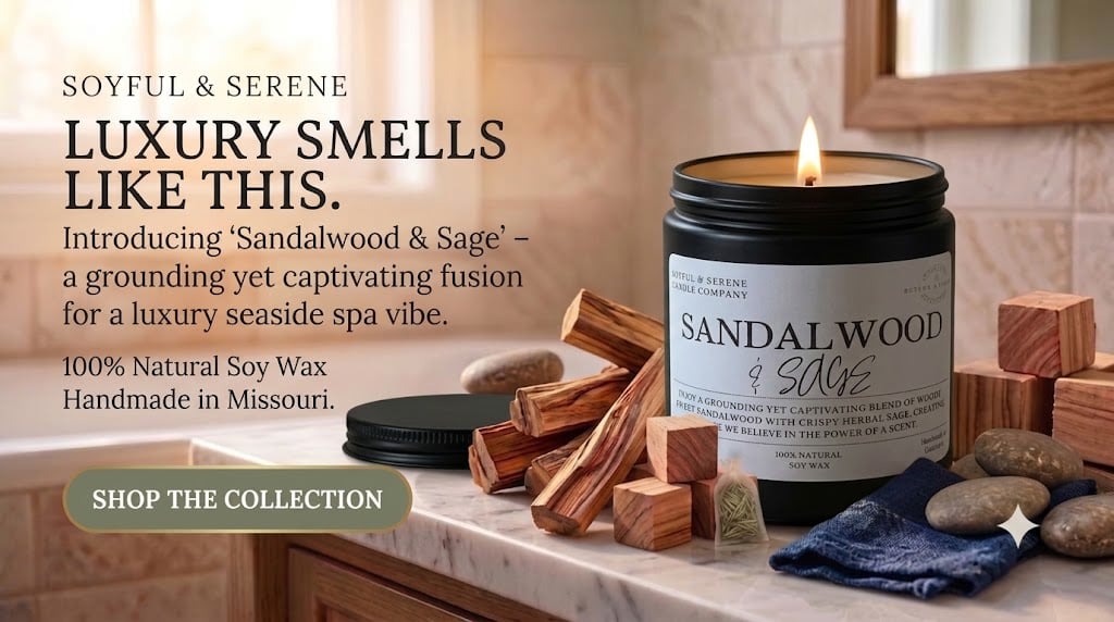 Sandalwood & Sage Candle