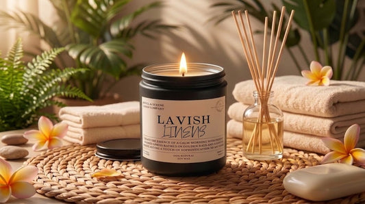 Lavish Linens Candle