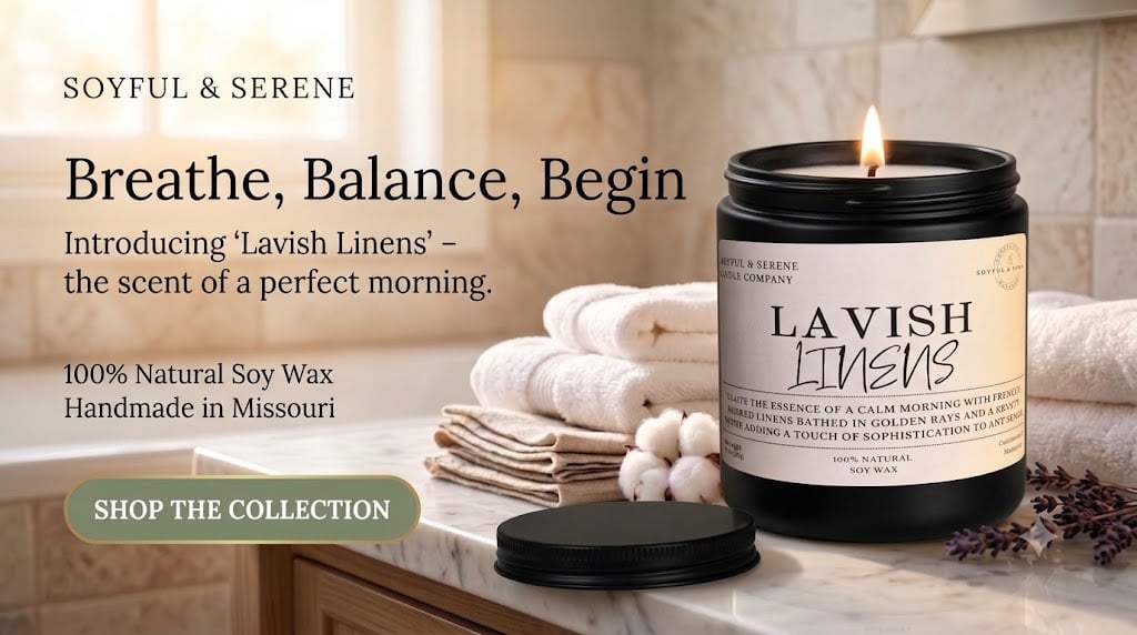 Lavish Linens Candle
