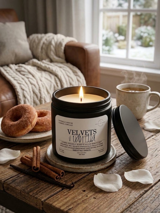 Velvets & Vanilla Candle